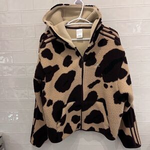 NWOT Adidas Fleece Zip-Up Hoodie